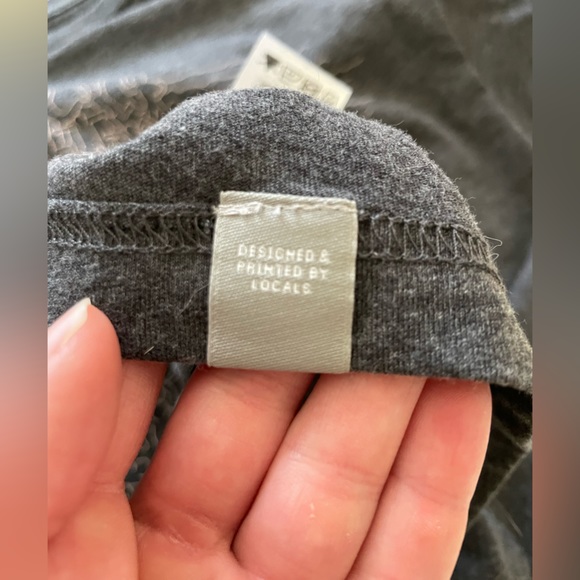 Typographia Charcoal Grey En-Joy T-Shirt - Picture 7 of 11